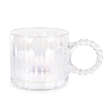 Wholesale Coffee Tea Drinking 300ml Glass Cup Water Mug Gift Mug with Handle