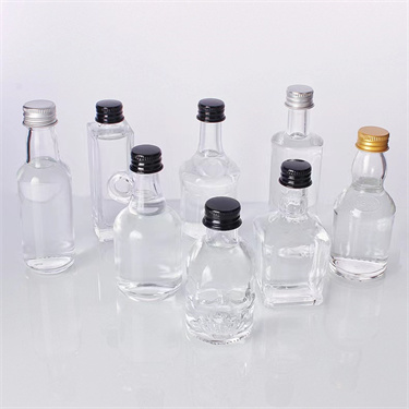 20ml 30ml 50ml mini spirits glass fermentation liquor gin bottles for spirits tasting wholesale