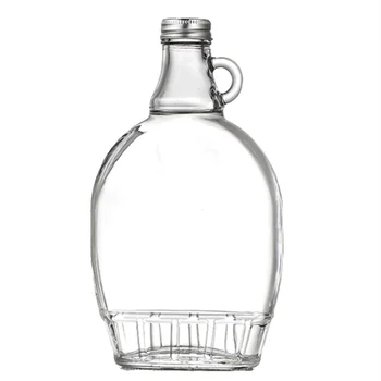 flat glass bottle