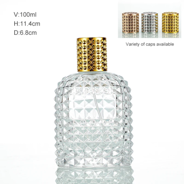 30ml 50ml 100ml Vintage Glass Perfume Bottle Empty Refillable Spray Bottle Fine Spray Bottle