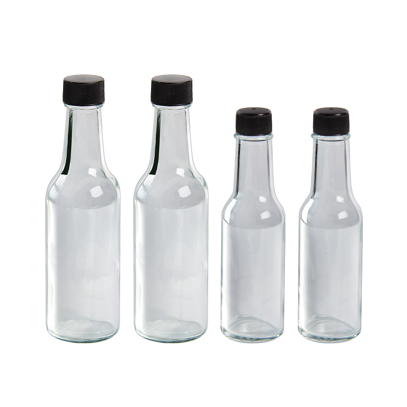 Empty Hot Chili Sauce Glass Bottle for Spice Dressing with Metal or Plastic Lid,100ml 150ml 200ml 250ml 330ml