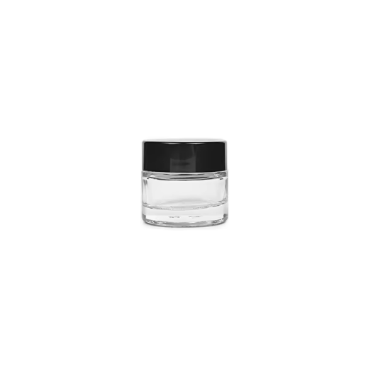 0.1oz eyeliner cream eye cream glass bottle,trial face creameye cream mini jar 3-20ml wholesale