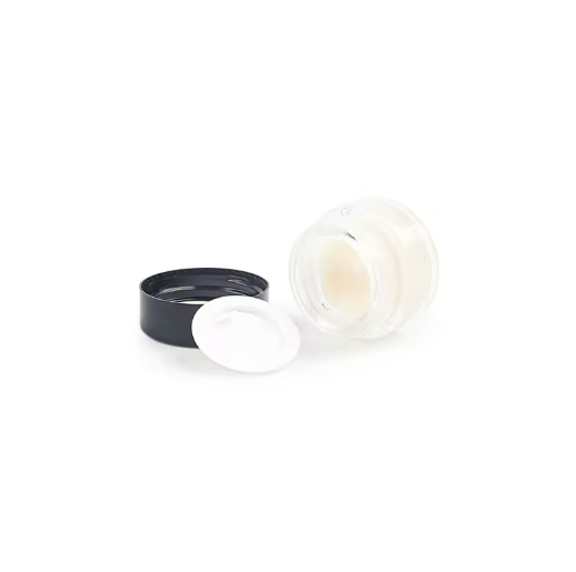 0.1oz eyeliner cream eye cream glass bottle,trial face creameye cream mini jar 3-20ml wholesale