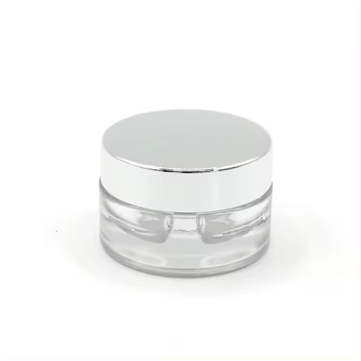 Luxury New Design Double Chamber Glass Cream Jar 10ml+10ml/ 35ml+35ml