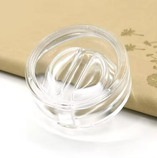 Luxury New Design Double Chamber Glass Cream Jar 10ml+10ml/ 35ml+35ml