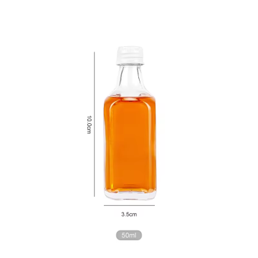 50ml mini glass wine bottle