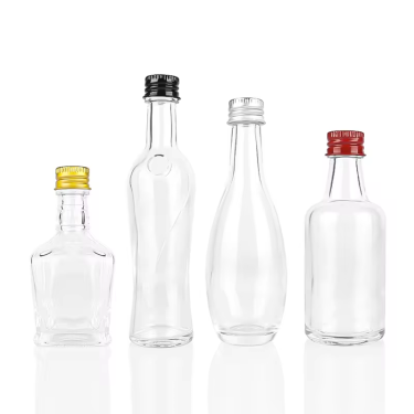 50ml mini glass wine bottle