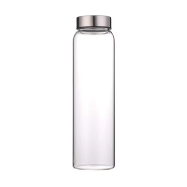 manufacture new design eco friendly clear glass bottle for water juice beverage wholesale High borosilicate glass