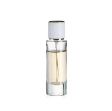 Pocket design portable 30ml cylinder high end glass aprayer perfume bottles glass