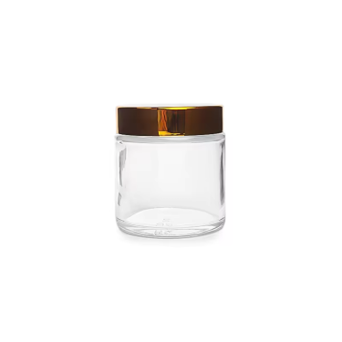 customized color cosmetic glass jar