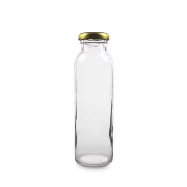 glass beverage bottle