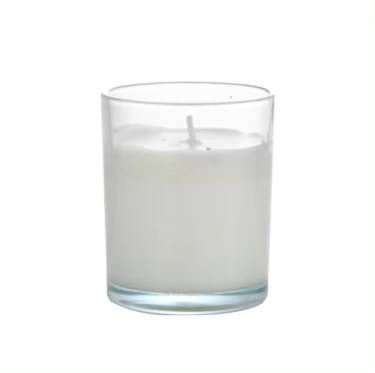 Manufacturer 80ml 100ml 210ml 220ml empty clear frosted glass candle jar soy wax candles cups