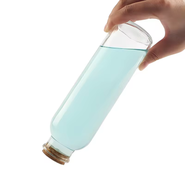 glass juice bottle