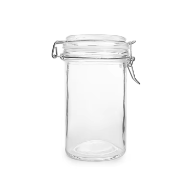 glass storage container jar