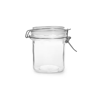 glass storage container jar