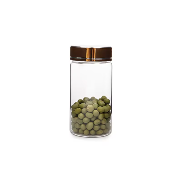 high borosilicate glass storage jar