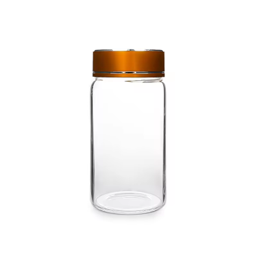 high borosilicate glass storage jar