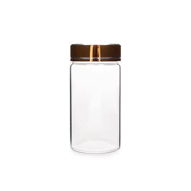 high borosilicate glass storage jar