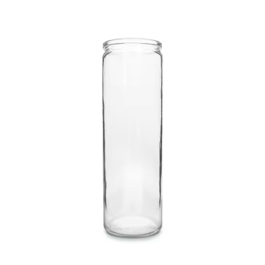 380ml 450ml 500ml high quality nordic tall cylinder transparent glass candle jars craft in bulk