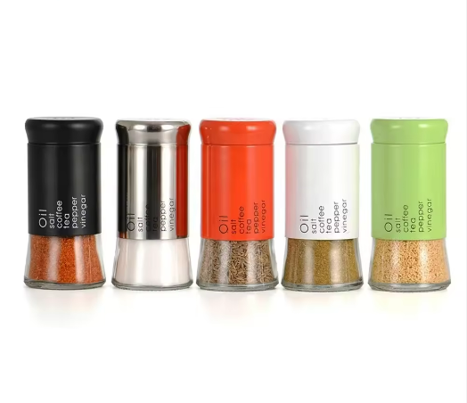 Wholesale Kitchen Food Storage Spice Jar 150ml 5oz Pepper Salt Glass Spice Seasoning Jar