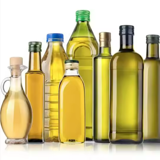 Marasca Cooking Dark Green Olive Oil 100ml 250ml 500ml 750ml 1L Empty Square/Round,Clear/Amber Olive Oil Glass Bottles With Matching Lid