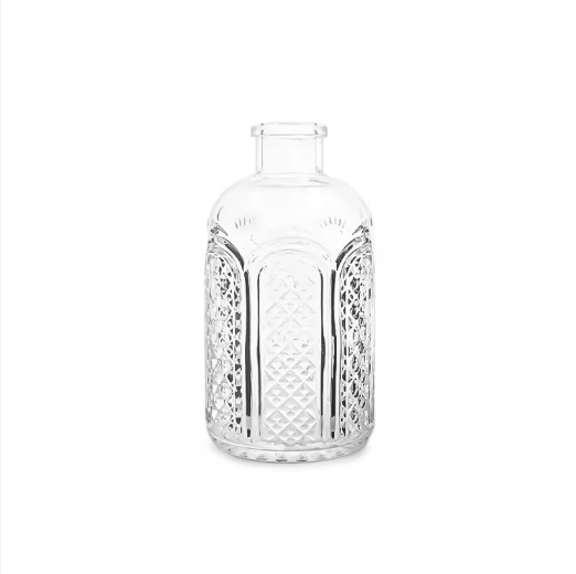 Vase bottle clear empty glass bottles aroma diffuse bottle manufacturer supplier