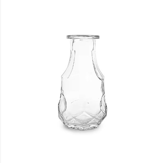 Vase bottle clear empty glass bottles aroma diffuse bottle manufacturer supplier