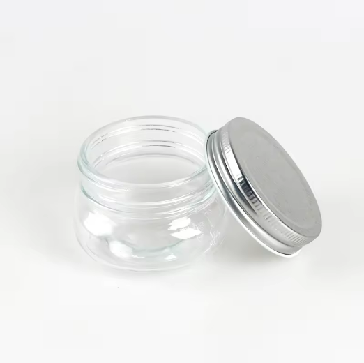 Wholesale 125ml Glass Mason Jar For Food Use honey jams coconut oil bird nest With Screw Lid