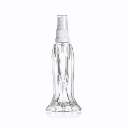 Beautiful design 15ml fish tail shape glass perfume sprayer bottles with pump sprayer Diffuser Bottle Personal Care wholesale