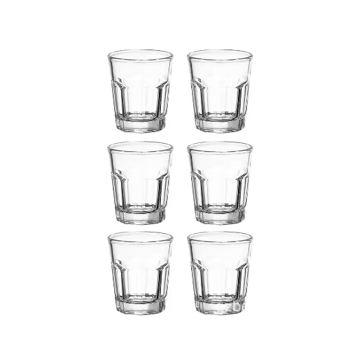 Wholesale elegant drinking cup water transparent coffee double wall cup thickened bottle bottom milk beverage glass