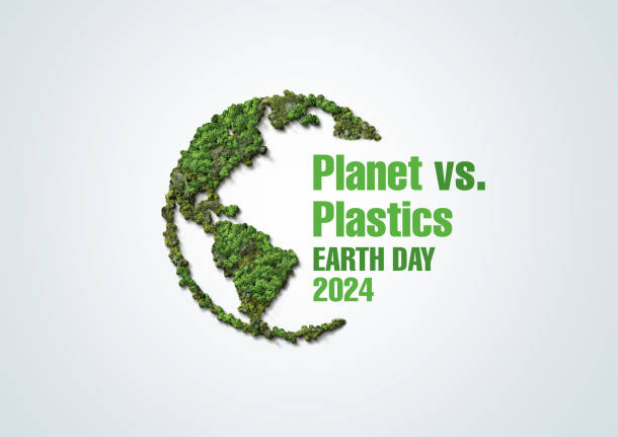 Earth Day 2024 is April 22, and the theme is Planet vs. Plastics