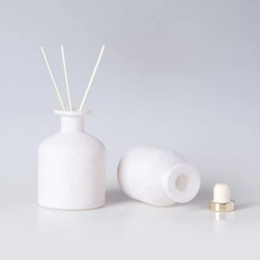 50ml 150ml 250ml colored empty perfume glass reed diffuser bottle with stopper