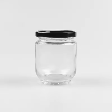 195ml glass food storage jar