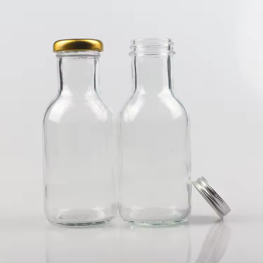 250ml 500ml glass jucie bottle