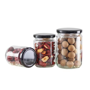 350ml glass food storage jar