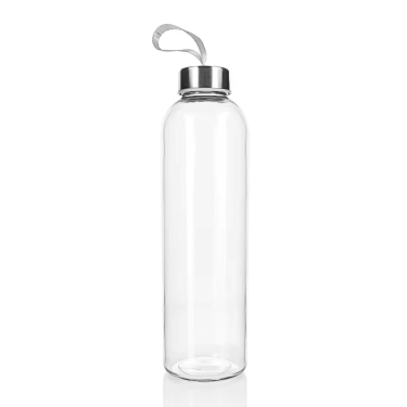 750ml glass sport water bottle