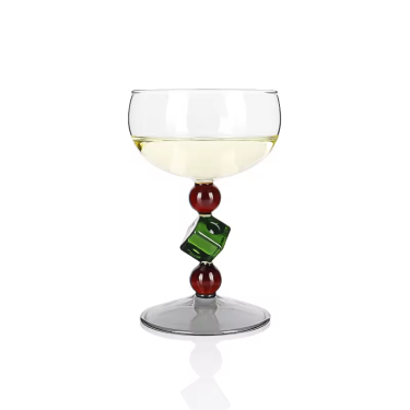 custom creative glass goblet cup