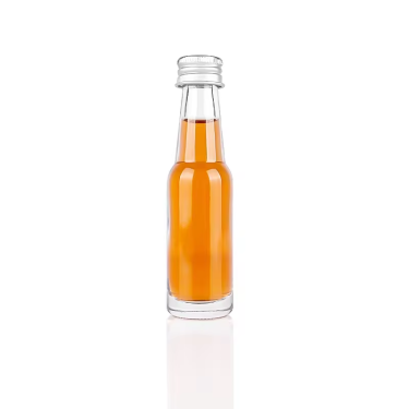 In Bulk 20ml Mini Glass Liquor Bottles Small Empty Spirit Whisky Vodka Wine Bottle With Screw Cap