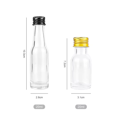 mini 20ml glass wine bottle