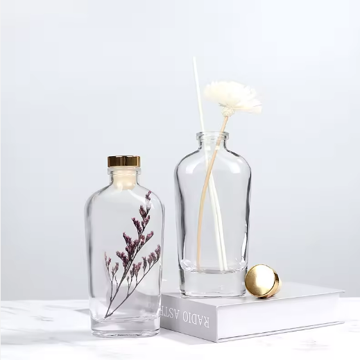 unique diffuser bottles 200ml iridescent reed diffuser bottle