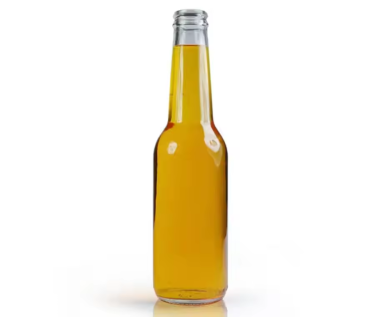 330ml clear glass beverage bottle