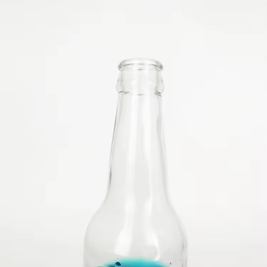 330ml clear glass beverage bottle