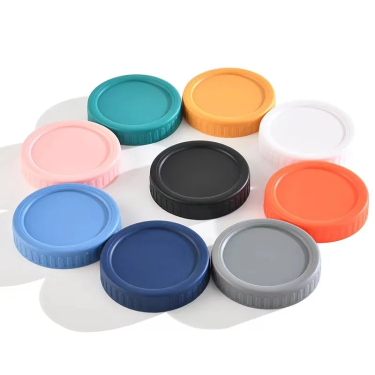 PP Plastic lid supplier BPA free colorful wide mouth 86mm 70mm airtight canning mason jar lids wholesale