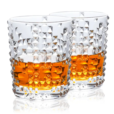 Free Sample Wholesale Modern Personalized Stemless Wine Glass Creative Clear Engraved Whiskey Glass Drinking Cup For Home