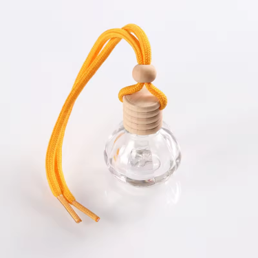 car hanging perfume glass bottle