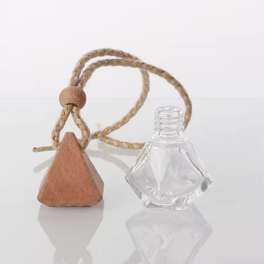 car hanging perfume glass bottle