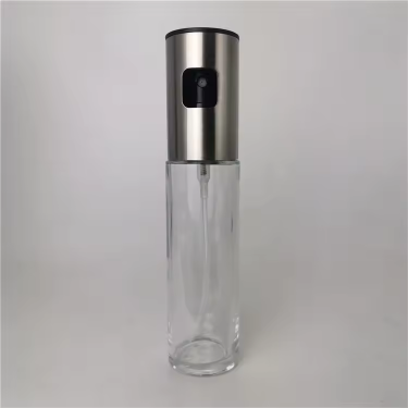 oil glass bottle with sprayer