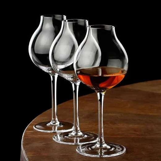 250ml High quality Blender Glasses Onion Shape Design Whisky Goblet Drinking Glass customize logo