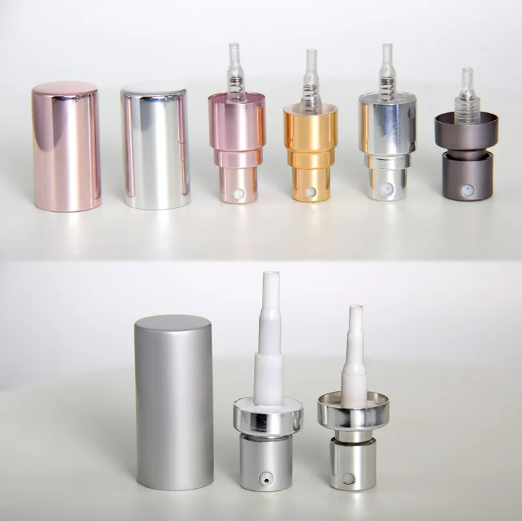 Variety Perfume Atomizer Cosmetic Crimp Perfume Pump 15mm 18mm 20mm Sprayer Fine Mist Sprayer Pump With cap