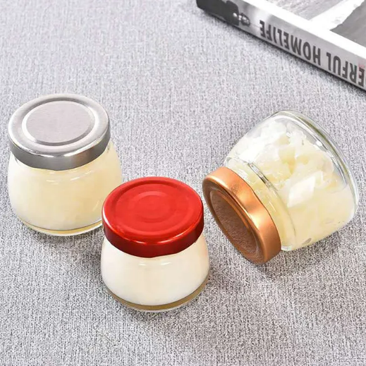 Professional Production Food Container Transparent Jam Jar Bird’s Nest Bottle for Store Food